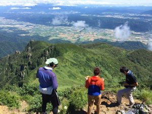 芦別岳登頂