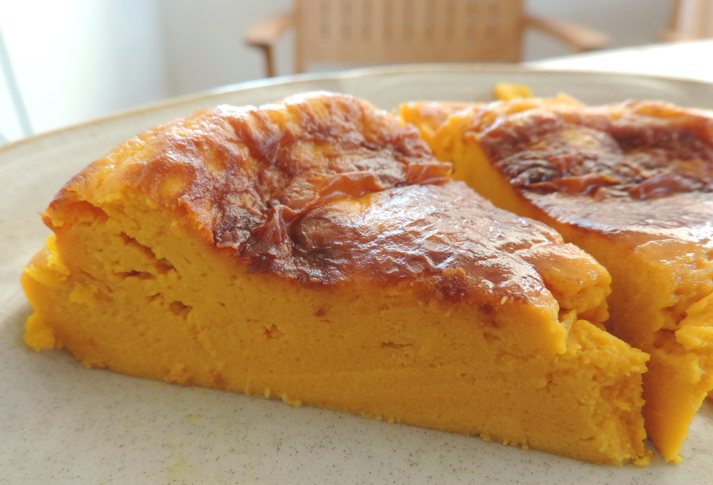 炊飯器でカボチャケーキ 品種は雪化粧ですよっ 北海道 富良野 感動野菜産直農家 寺坂農園ブログ